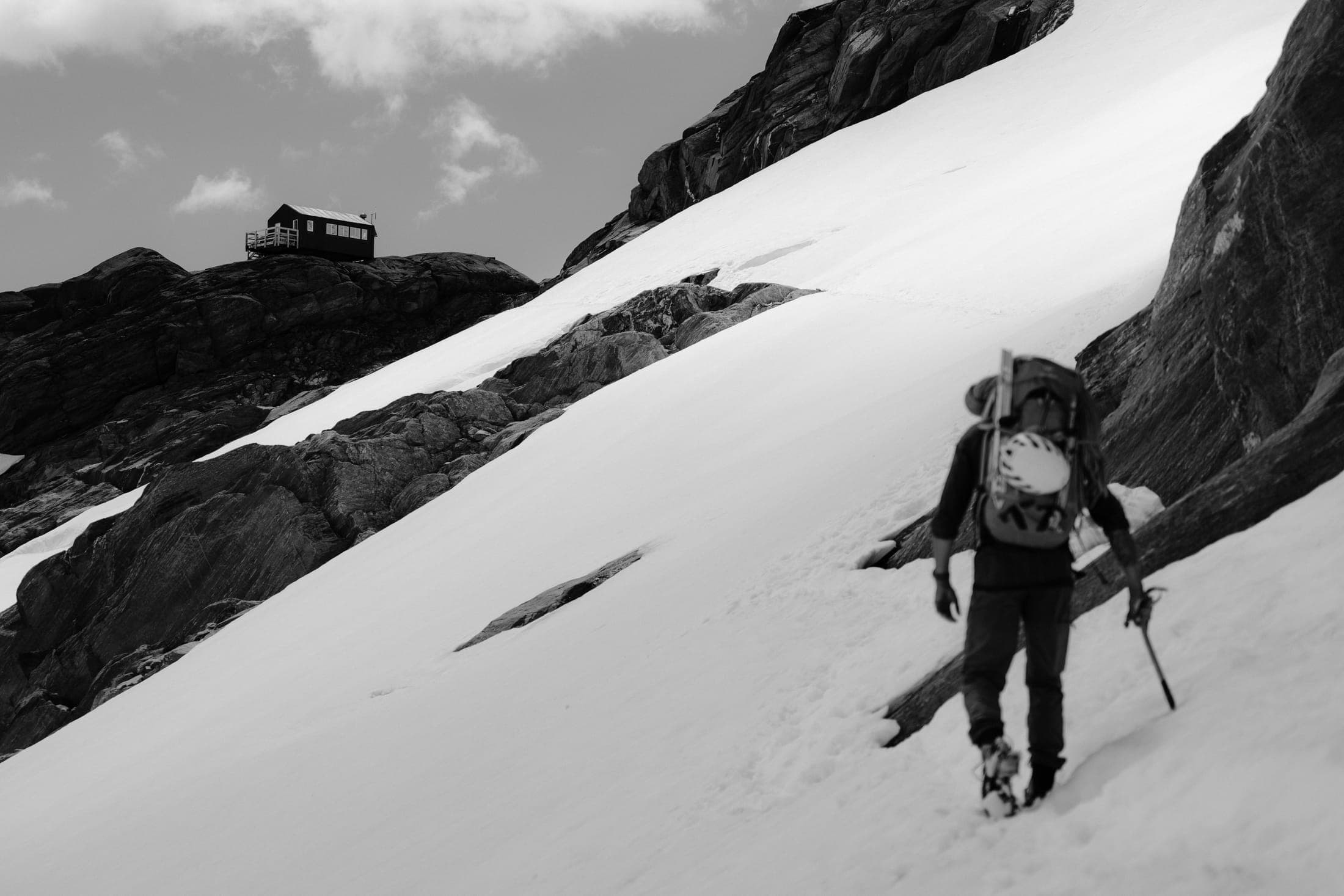 High on Mt Aspiring