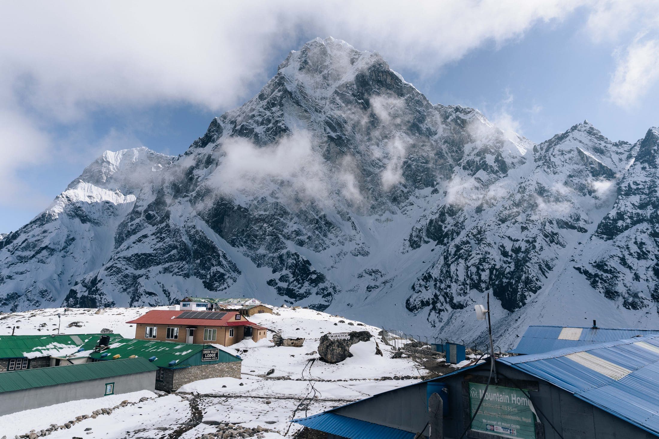 Glacial valley, Nepal