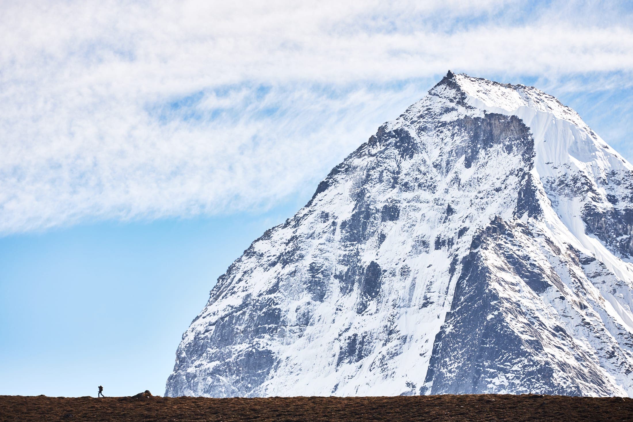A Himalayan valley and the communities we trek through